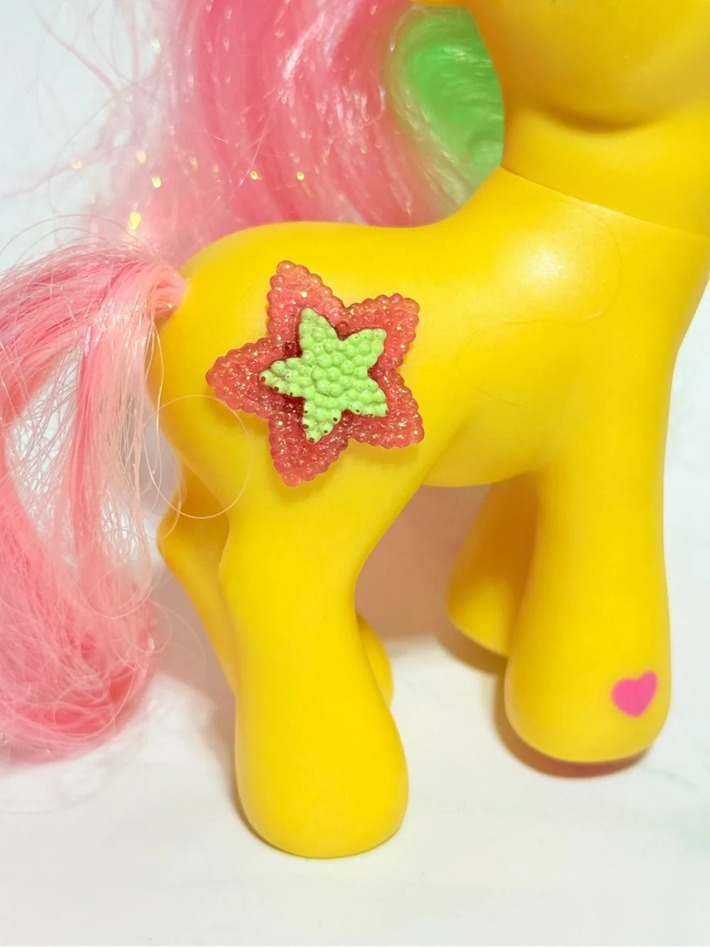 My Little Pony G3 Star Surprise 2006 Crystal Design 3D Cutie Mark Hasbro